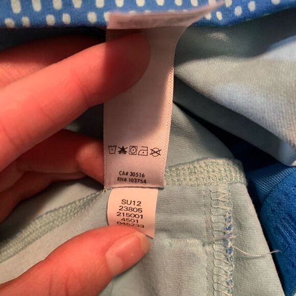 3 for $30! Lucy blue work out tank with built in bra - Picture 7 of 13